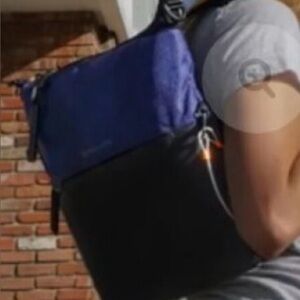 Sherpani Black and Purple Backpack